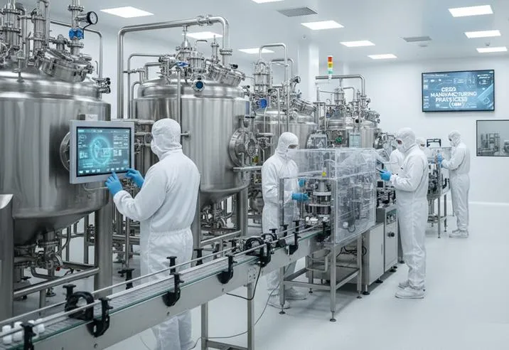 Modern Pharmaceutical Plant