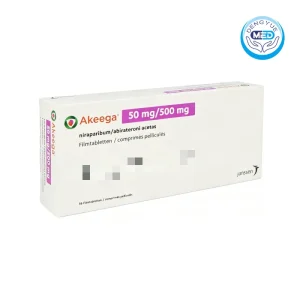 akeega niraparib tosylate and abiraterone acetate tablets 50mg 500mg 56tablets per box