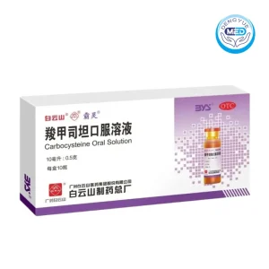 baling carbocisteine oral solution 0.5mg 10ml 10bottles per box