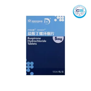buspar buspirone hydrochloride tablets 5mg 100tablets per bottle per box