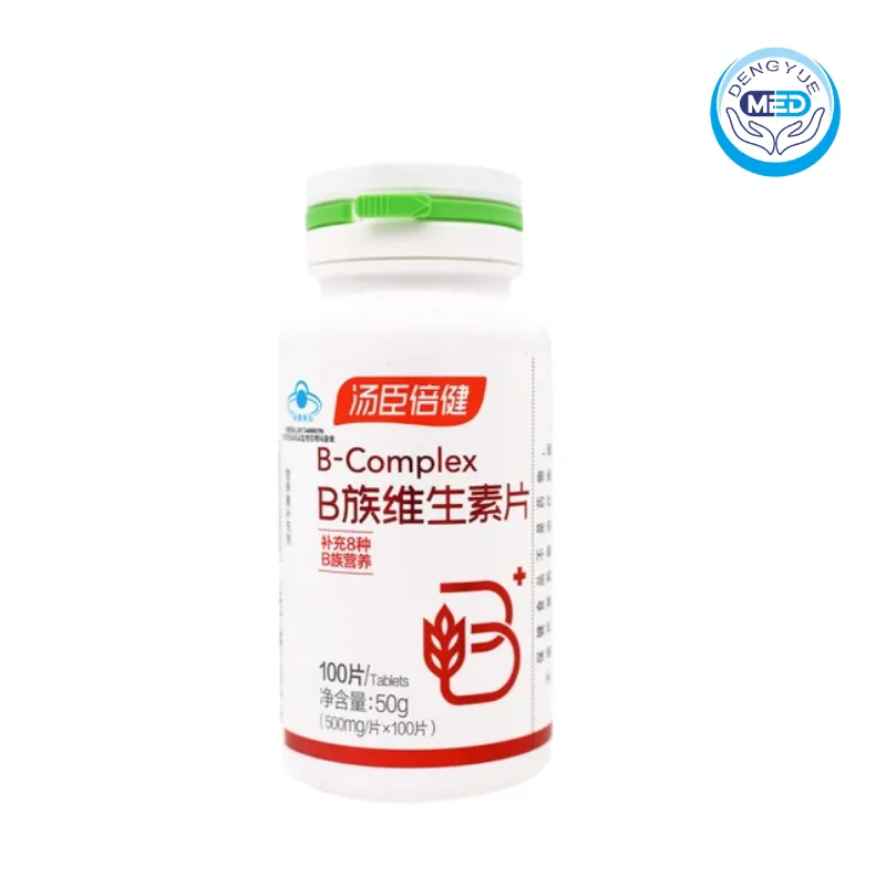 byhealth b-complex tablet 500mg 100tablets 50g per bottle