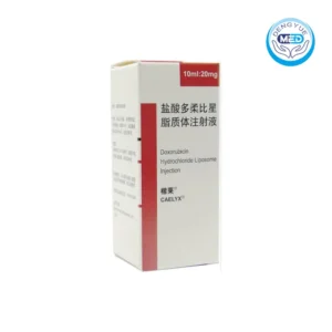 caelyx doxorubicin hydrochloride liposome injection 10ml 20mg per vial