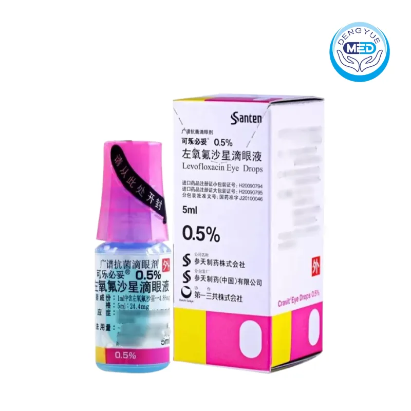 cravit levofloxacin eye drops 5ml 24.4mg 5ml per bottle