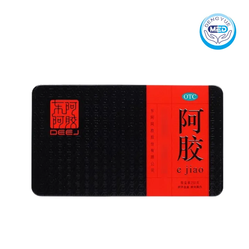 dong e e jiao e jiao donkey-hide gelatin block 250g per box