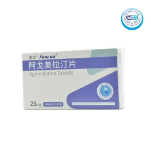 duwei agomelatine tablets 25mg 14tablets per blister per box