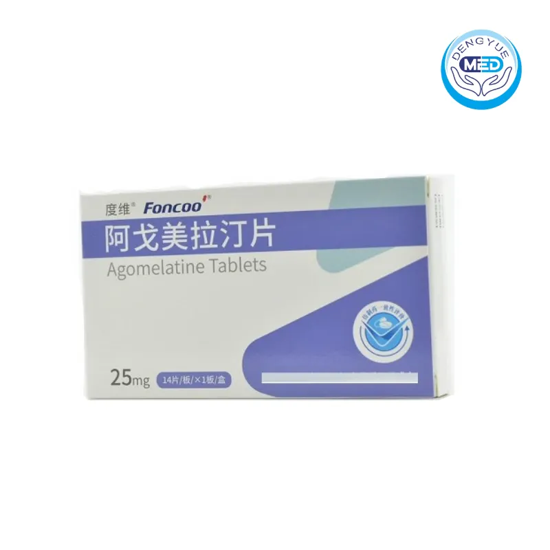 duwei agomelatine tablets 25mg 14tablets per blister per box