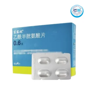 fluimucil acetylcysteine tablet 0.6g 4tablets per box
