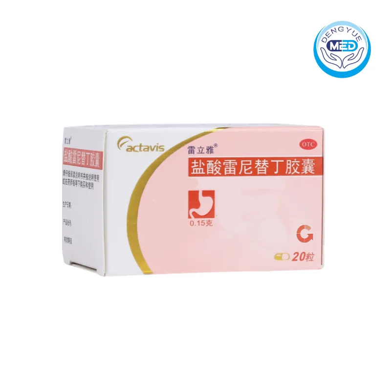 leiliya ranitidine hydrochloride capsules 150mg 20 capsules per box