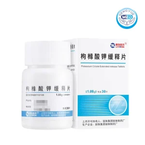 lizhu potassium citrate extended release tablet 1.08g per tablet 30tablets per bottle per box