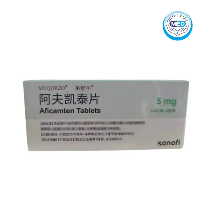 myqorzo aficamten tablet 5mg per tablet 14 tablets per blister 2 blisters per box