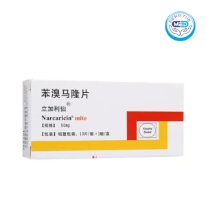 narcaricin mite benzbromarone tablet 50mg per tablet 10tablets per blister per box