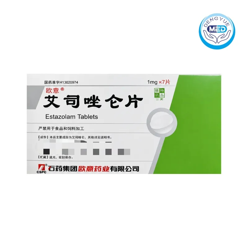 ouyi estazolam tablets 1mg 7tablets per box