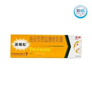 pevisone triamcinolone acetonide and econazole nitrate cream 15g per tube per box