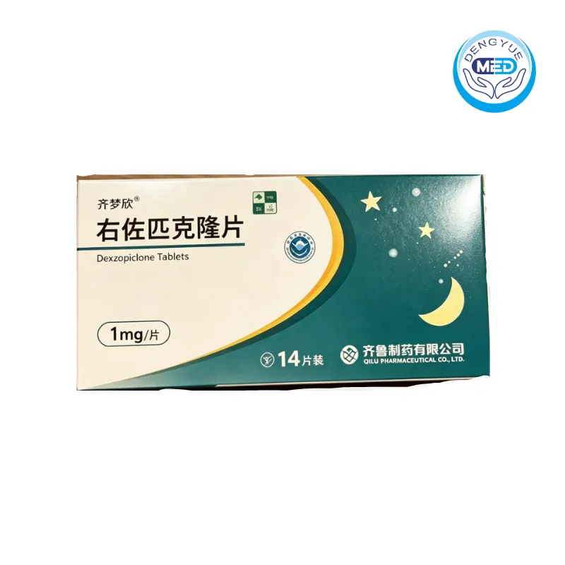 qimengxin dexzopiclone tablets 1mg 14tablets per box