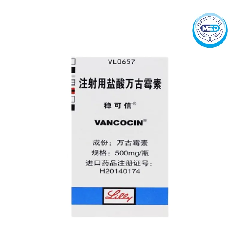vancocin vancomycin hydrochloride lyophilized powder for intravenous infusion 500mg per bottle per box