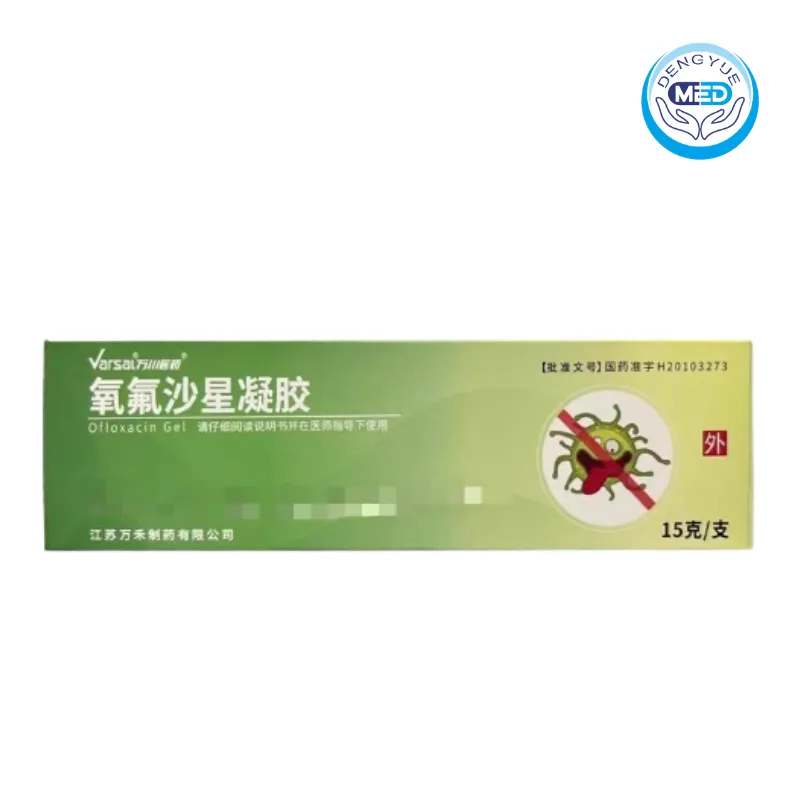 varsal ofloxacin gel 15g per tube per box