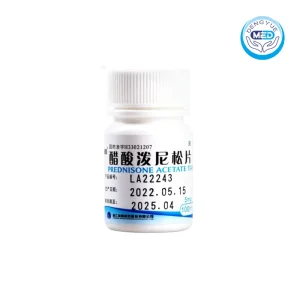 xianju prednisone acetate tablets 5mg 100tablets per bottle package