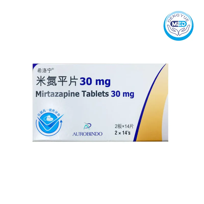 xiluoning mirtazapine tablets 30mg 14tablets 2blisters per box