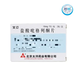 actIns pioglitazone hydrochloride tablet 15mg per tablet 7tablets per blister 2blisters per carton