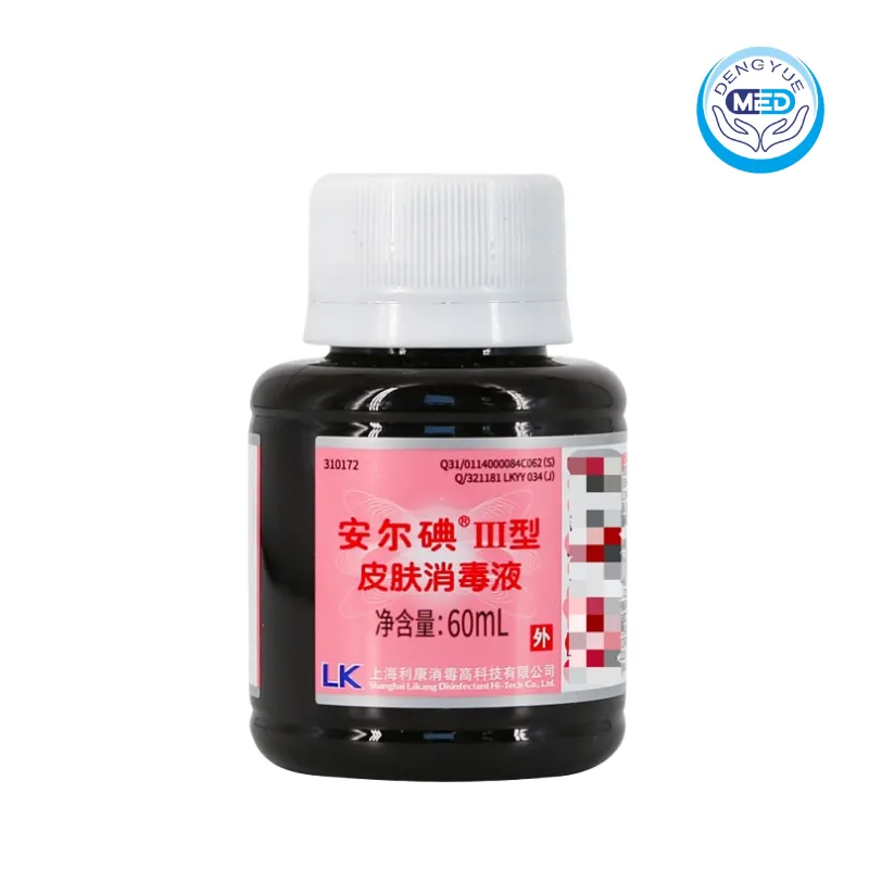 anerdian type Ⅲ skin disinfectant 60ml per bottle per box