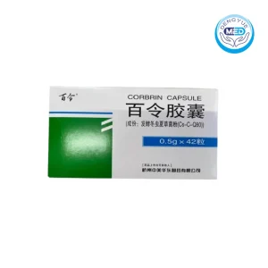 bailing corbrin capsules coughing wheezing hemoptysis chronic bronchitis 0.5g