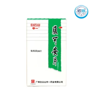 baiyunshan fukean tablets tablet 0.25g per tablet 24tablets per box