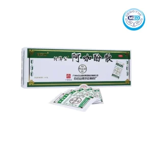 baiyunshan hejigong paracetamol caffeine and aspirin powder headache joint pain toothache neuralgia fever 0.126g 0.23g 30mg