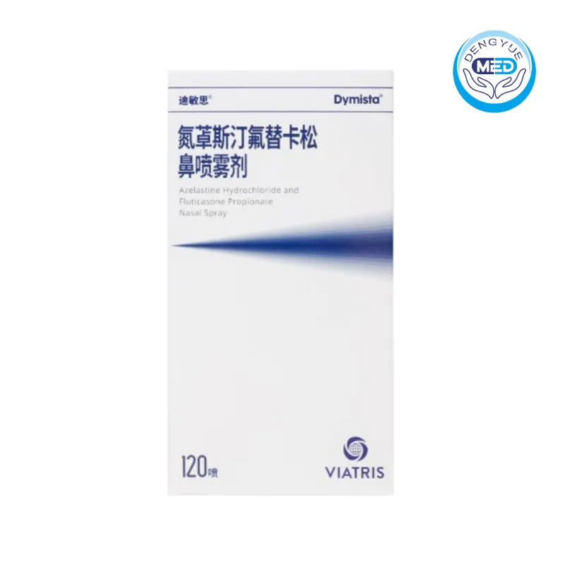 dymista azelastine hydrochloride and fluticasone propionate nasal spray allergic rhinitis nasal congestion 137μg 50μg