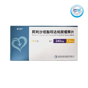 fulian allisartan isoproxil and indapamide sustained release tablets essential hypertension 240mg 1.5mg