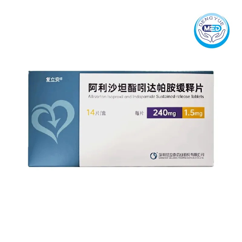 fulian allisartan isoproxil and indapamide sustained release tablets essential hypertension 240mg 1