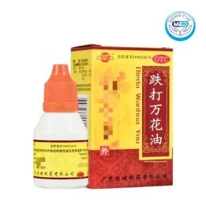 hengjian dieda wanhua oil liniment 25ml per bottle per box