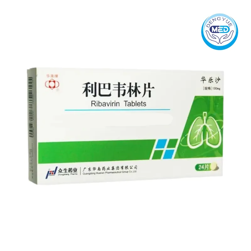 hualesha ribavirin tablets viral pneumonia bronchitis 100mg