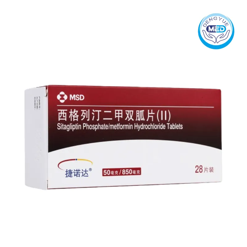 janumet sitagliptin phosphate and metformin hydrochloride tablet 50mg 850mg per tablet 28tablets per carton