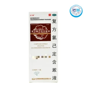 jinkouxin compound chlorhexidine giuconatie gargle solution 200ml per bottle per box