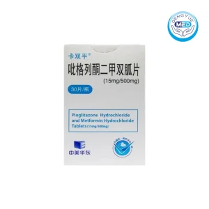 kashuangping pioglitazone hydrochloride and metformin hydrochloride tablets type 2 diabetes 15mg 500mg