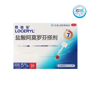 loceryl amorolfine hydrochloride liniment 2.5ml 5percents calculated as amorolfine g per ml per bottle