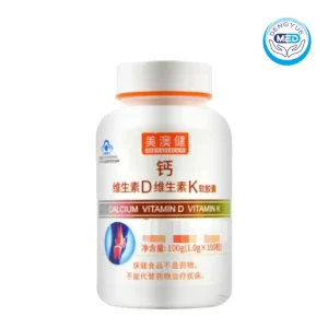 meiaojian calcium vitamin d vitamin k soft capsule 1.0g per capsule 100capsules per bottle