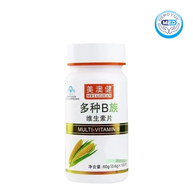 meiaojian multi-vitamin b tablet 0.6g per tablet 100tablets per bottle
