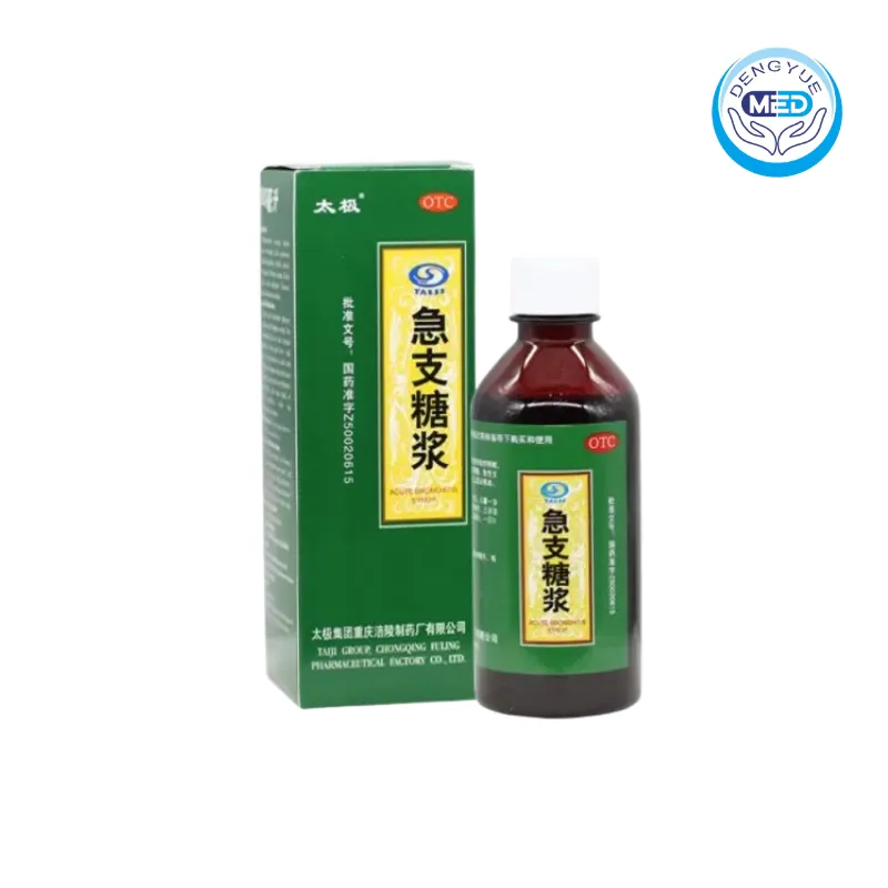 taiji jizhitangjiang syrup acute bronchitis acute exacerbation of chronic bronchitis 180ml