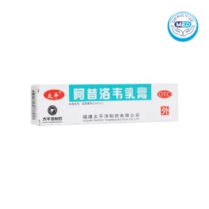 taiping aciclovir cream skin infection 25g