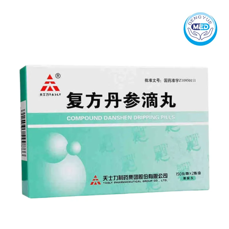 tasly compound danshen dripping pills dripping pill 27mg per pill 150pills per bottle 2bottles per box