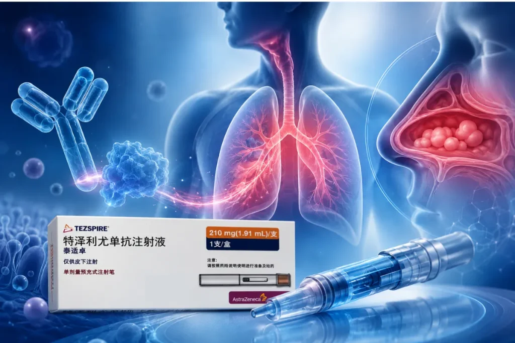 tezspire approved and launched in china a new treatment option for severe asthma and crswnp