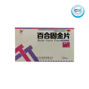 wangfang baihegujinpian dry cough with scant phlegm and sore throat 0.45g