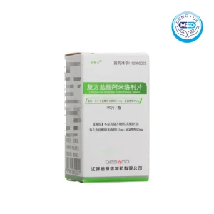 wuduli compound amiloride hydrochloride tablet 2.5mg amiloride hydrochloride 25mg hydrochlorothiazide per tablet 100tablets per bottle