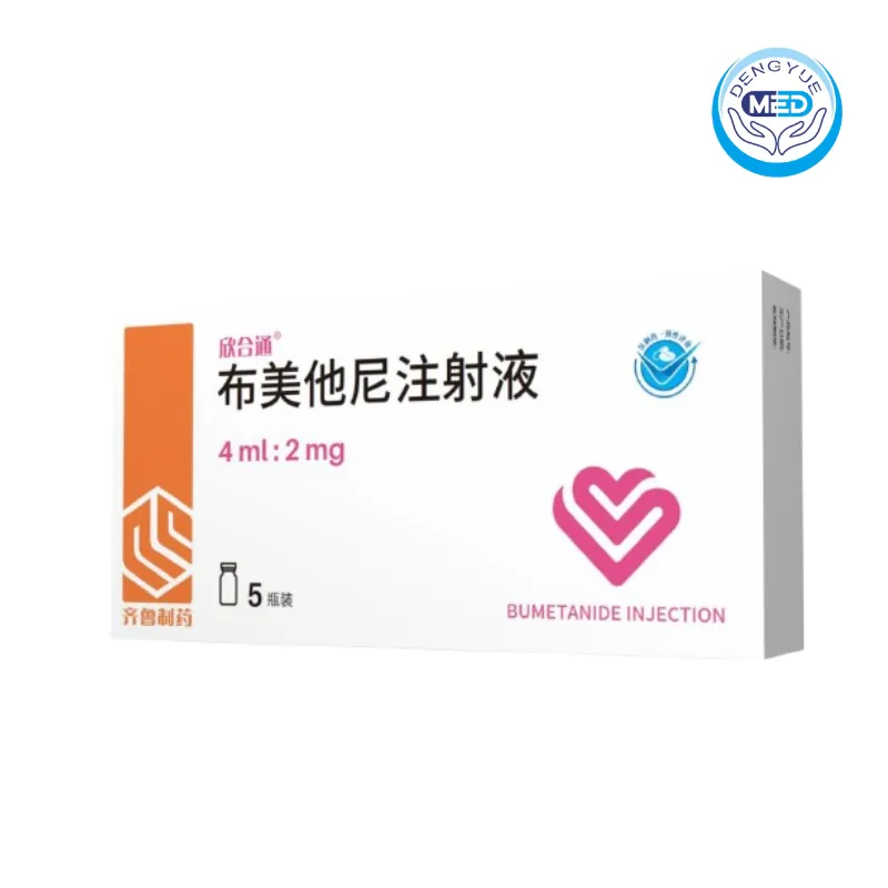 xinhetong bumetanide injection 4ml 2mg per vial 5vials per carton
