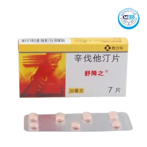zocor simvastatin tablet 20mg per tablet 7tablets per carton
