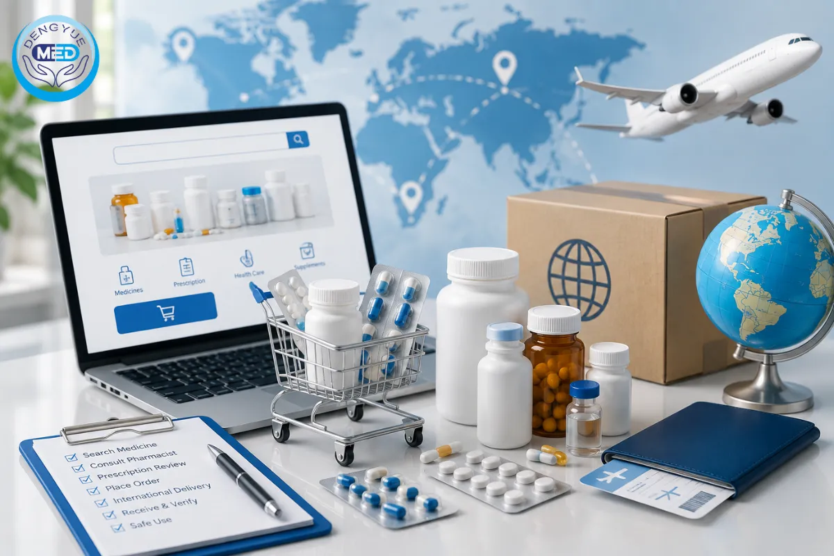 dengyuerx global guide to buying medicines online process, safety, compliance & commonpitfalls