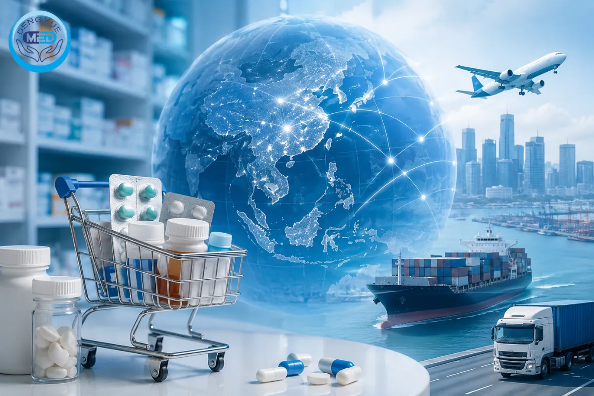 the new landscape of asian online pharmacies industry trends and dengyuerx’s global pharmaceutical supply chain