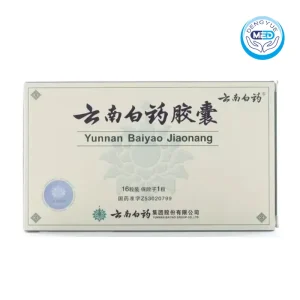 yunnan baiyao capsules 0.25g per capsule 16capsules and 1 rescue pill per box